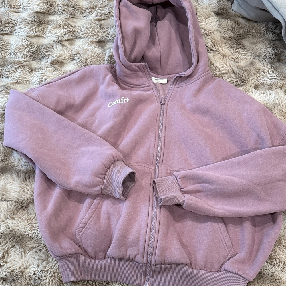Comfrt Light Purple Hoodie XS